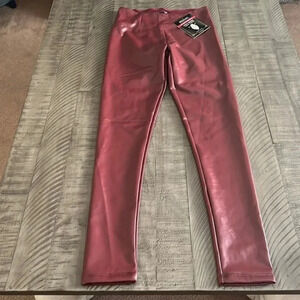 Stella Luce High Waist Tummy Tucker Faux Leather‎ Leggings
